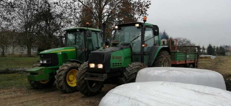 John Deere 6220 & Valmet 6300