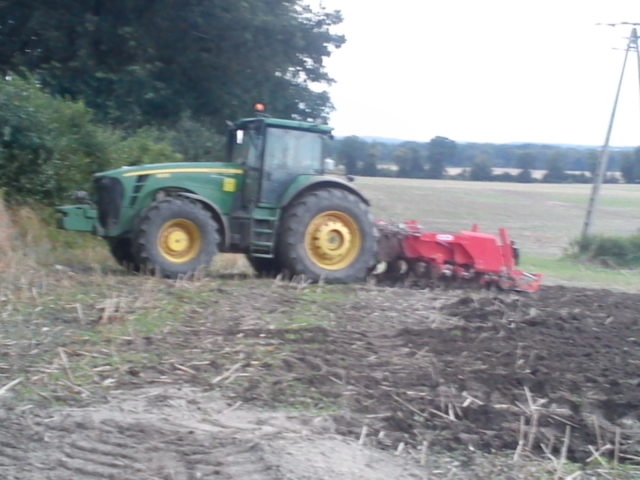 John Deere 8530 + maschio