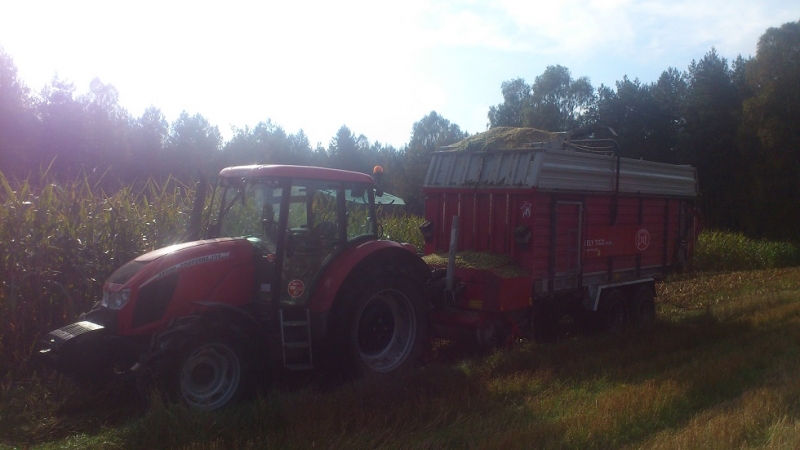 Zetor Forterra 135 & Lely Tigo 50 RD