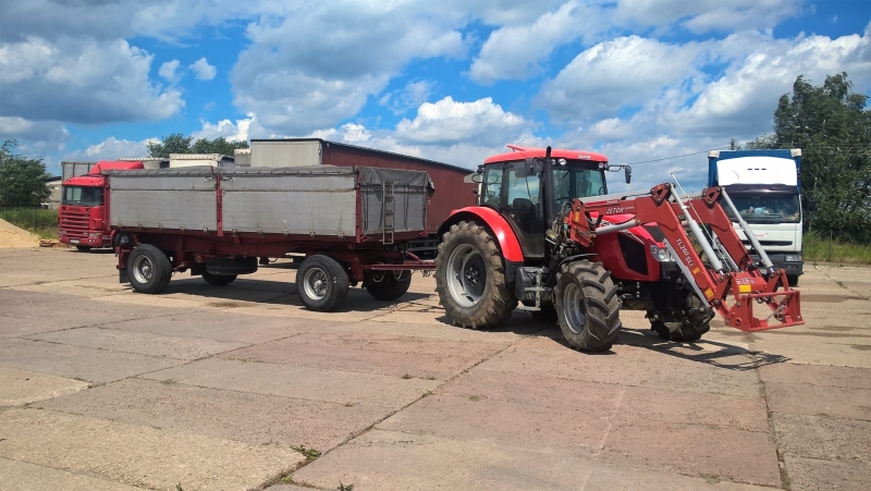 Zetor Forterra 115 + Blumhardt