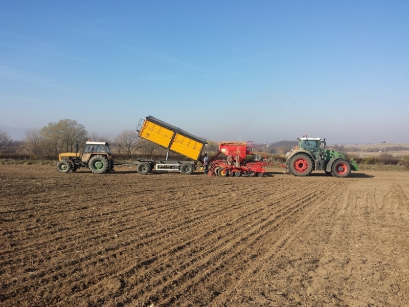 Ursus 1224 + Wielton 14 & Fendt 936 vario + Vaderstad