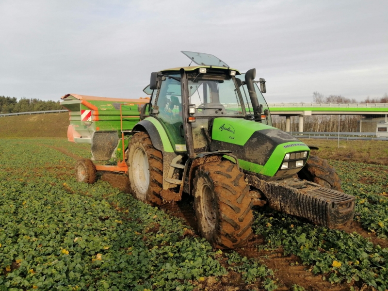 Deutz Fahr Agrotron 130 i Amazone ZAM 3501