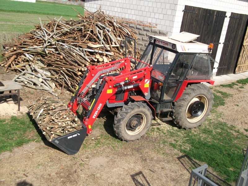 Zetor 7745 + Inter Tech iT1600 & Szufla