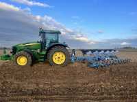 John Deere 7920 + Lemken Juwel 8 FlexPack