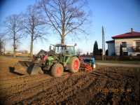 Fendt Farmer 306 LSA i Mailleux + Rolmasz Ares L/S i Rolmasz Polonez S078