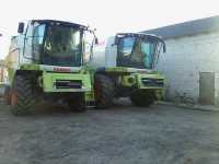 Claas Tucano 320 i Lexion 650