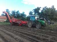 Grimme DL1500 i Deutz-Fahr Agroplus 67