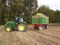 John Deere 5080R +Warfama T-670