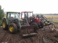 John Deere 6110 i Pronar 82sa