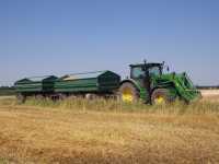 John Deere 6125R + HWx2