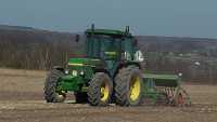 John Deere 1640 + Agregat uprawowo - siewny Henryk Batyra LEW 2,5 m + Hassia DES 250