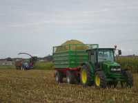 John Deere 5080R + Warfama T670