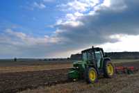 John Deere 6200 & AgroMasz PJ4