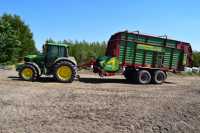 John Deere 6430 + Strautmann 3101