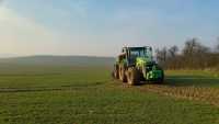 John Deere 8430 + Amazone ZG-B 8200