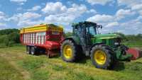 John Deere 7710 & Pottinger Europrofi 5510 Combiline