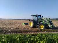 John Deere 5080R i Talex Leopard 280