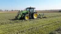 John Deere 5080R + Krone