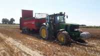 John Deere 6630 + Unia Tytan 13