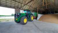 John Deere  6195M  i Pronar PT 512