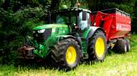 John Deere 6195R & Metaltech PP20.