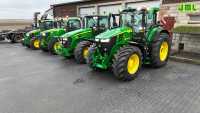 John Deere 7R 350, 7830, 6155R, 6120M, X166R