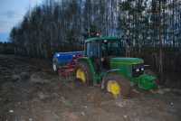 John Deere 6200 + AgroMasz AS 2,7 + Poznaniak