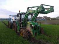 John Deere 6125R + Lemken Primus 35