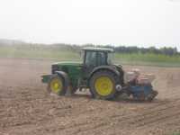 John Deere 6620 + Monosem 4