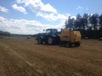 New Holland T6030 Delta + New Holland BR6090