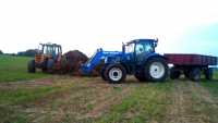 New Holland T6030 Delta & Renault 110.14