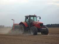 Massey Ferguson 6485 + Sulky