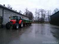 Massey Ferguson 5445 + Metal-Tech DB 8