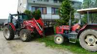 Massey Ferguson 5450 + Zetor 5011