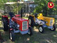 Dwa traktory Ursus C-360