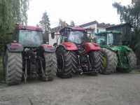 Case puma 200 cvx, Case mx170 i JD 8100