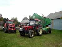 Zetor 7745 Turbo + Stoll V202