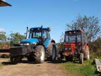 Zetor 7211 & New Holland TM 120