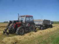 Zetor 7340 + 2 x Autosan