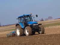 New Holland TM 120 + gruber