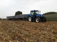 New Holland T6.175+HL6011+HL 8011