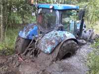 NEw holland T7.270AC & mulczer kverneland