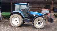 New Holland TM 120 + Amazone ZAF 803