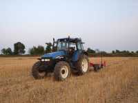 New Holland TM 120 + Agram Geodec 346