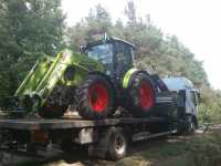 Claas Arion 420 CIS + FL 120