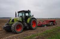 Claas Arion 640+Unia ares + kongskilde demeter 3000