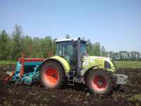 Claas Arion 630 + Sulky