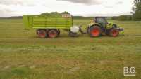 Claas Axion 830 + Claas cargos 8500