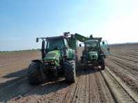 DF Agroplus 310 + Wuhlmaus 1033 & DF Agrotron k420 + MetalTech TB