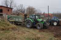 Deutz-Fahr 6190+Marston   New holland td5050